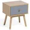 Beliani Table De Chevet Avec Tiroir -Boutique Maisons du Monde table de chevet avec tiroir