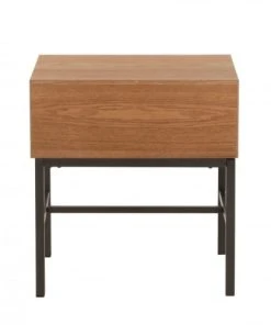 Meubles & Design Table De Chevet Avec Tiroir En Bois Et Métal -Boutique Maisons du Monde table de chevet avec tiroir en bois et metal 4
