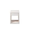 WOODEK Table De Chevet Avec Tiroir En Bouleau Blanc -Boutique Maisons du Monde table de chevet avec tiroir en bouleau blanc