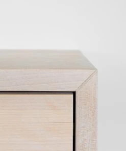 WOODEK Table De Chevet Avec Tiroir En Bouleau Blanc -Boutique Maisons du Monde table de chevet avec tiroir en bouleau blanc 4