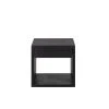 WOODEK Table De Chevet Avec Tiroir En Hêtre Noir -Boutique Maisons du Monde table de chevet avec tiroir en hetre noir 5