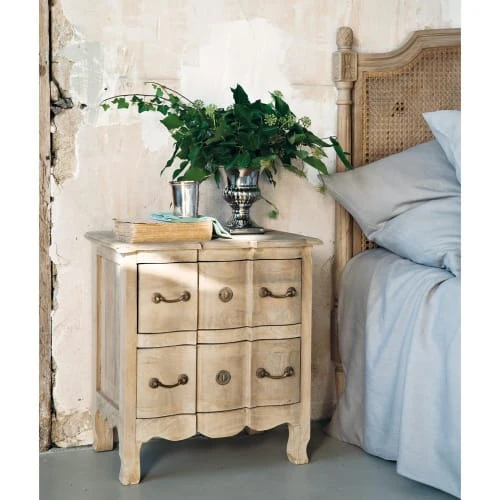 Maisons Du Monde Table De Chevet Avec Tiroirs En Manguier Et Acacia 8 Maisons Du Monde Table De Chevet Avec Tiroirs En Manguier Et Acacia – Image 6