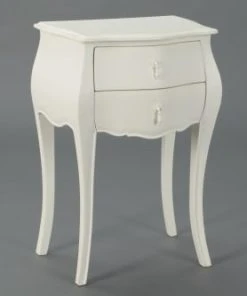 HELLIN Table De Chevet Baroque En Bois 2 Tiroirs -Boutique Maisons du Monde table de chevet baroque en bois 2 tiroirs 1