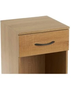 Unimasa Table De Chevet Basique En Bois MDF 1 Tiroir -Boutique Maisons du Monde table de chevet basique en bois mdf 1 tiroir 1