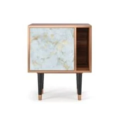 Storyz Table De Chevet Sable 1 Porte L 58 Cm -Boutique Maisons du Monde table de chevet blanc clair 1 porte l 58 cm golden waves