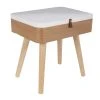 The Home Deco Factory Table De Chevet Blanche 1 The Home Deco Factory Table De Chevet Blanche -Boutique Maisons du Monde table de chevet blanche