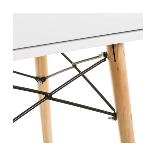 Unimasa Table De Chevet Blanche Et Bois Style Scandinave 5 Unimasa Table De Chevet Blanche Et Bois Style Scandinave – Image 3