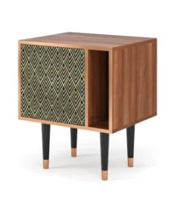 Storyz Table De Chevet Bleu 1 Porte L 58 Cm -Boutique Maisons du Monde table de chevet bleu 1 porte l 58 cm 6