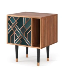 Storyz Table De Chevet Bleu-vert 1 Porte L 58 Cm 10 Storyz Table De Chevet Bleu-vert 1 Porte L 58 Cm -Boutique Maisons du Monde table de chevet bleu vert 1 porte l 58 cm 14