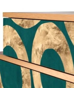 Storyz Table De Chevet Bleu-vert 2 Tiroirs L 58 Cm -Boutique Maisons du Monde table de chevet bleu vert 2 tiroirs l 58 cm 10