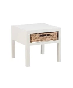 Meubles & Design Table De Chevet BohĂšme En Bois Avec Tiroir