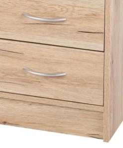 Wadiga Table De Chevet Bois 3 Tiroirs - 38x34x60cm -Boutique Maisons du Monde table de chevet bois 3 tiroirs 38x34x60cm 2