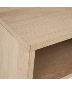 Unimasa Table De Chevet Bois Et Blanc 1 Tiroir Losanges 40x35x49cm -Boutique Maisons du Monde table de chevet bois et blanc 1 tiroir losanges 40x35x49cm 2