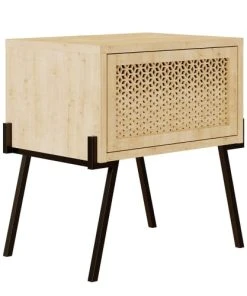 Decortie Table De Chevet Chêne