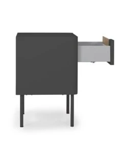 Meubles & Design Table De Chevet Contemporaine Avec Tiroir Gris -Boutique Maisons du Monde table de chevet contemporaine avec tiroir gris 5