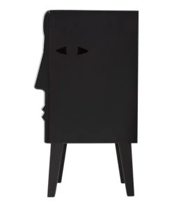 RNT By Really Nice Things Table De Chevet De Bois De Pin Massif Couleur Noir Droit 10 RNT By Really Nice Things Table De Chevet De Bois De Pin Massif Couleur Noir Droit -Boutique Maisons du Monde table de chevet de bois de pin massif couleur noir droit 2