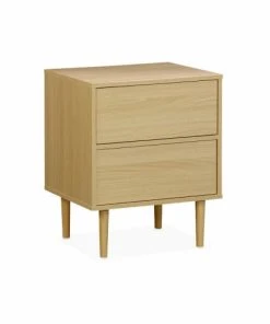 Alice's Garden Table De Chevet Décor Bois Naturel