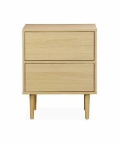 Alice's Garden Table De Chevet Décor Bois Naturel -Boutique Maisons du Monde table de chevet decor bois naturel 3