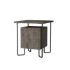 TOILINUX Table De Chevet Design Marron -Boutique Maisons du Monde table de chevet design marron