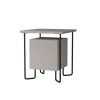TOILINUX Table De Chevet Design Marron -Boutique Maisons du Monde table de chevet design marron 4