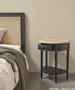 BOIS DESSUS BOIS DESSOUS Table De Chevet En Acajou Massif -Boutique Maisons du Monde table de chevet en acajou massif 2