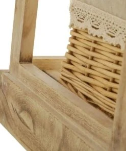 Unimasa Table De Chevet En Bois 1 Tiroir Avec Panier H41cm -Boutique Maisons du Monde table de chevet en bois 1 tiroir avec panier h41cm 5