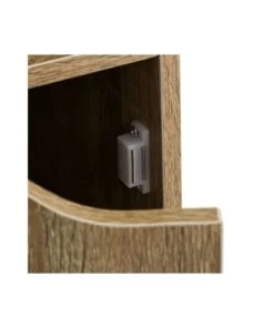 Unimasa Table De Chevet En Bois Avec Placard Et étagère -Boutique Maisons du Monde table de chevet en bois avec placard et etagere 2