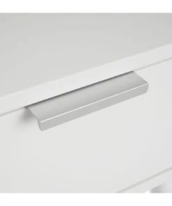 Unimasa Table De Chevet En Bois Blanc 1 Tiroir -Boutique Maisons du Monde table de chevet en bois blanc 1 tiroir 2