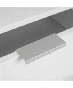 Unimasa Table De Chevet En Bois Blanc 1 Tiroir -Boutique Maisons du Monde table de chevet en bois blanc 1 tiroir 3