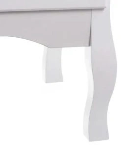 Wadiga Table De Chevet En Bois Blanc 2 Tiroirs 48x35x61cm 9 Wadiga Table De Chevet En Bois Blanc 2 Tiroirs 48x35x61cm -Boutique Maisons du Monde table de chevet en bois blanc 2 tiroirs 48x35x61cm 3