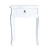 Lastdeco Table De Chevet En Bois Blanche 44x32x57 -Boutique Maisons du Monde table de chevet en bois blanche 44x32x57