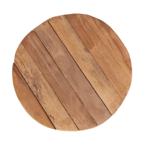 Beliani Table De Chevet En Bois Clair Et Blanc 5 Beliani Table De Chevet En Bois Clair Et Blanc – Image 3