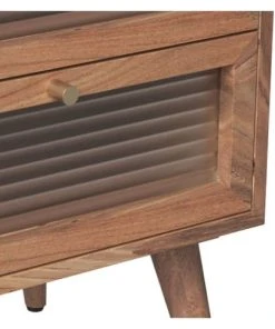 Rendez Vous Déco Table De Chevet En Bois D'acacia 2 Tiroirs 11 Rendez Vous Déco Table De Chevet En Bois D'acacia 2 Tiroirs -Boutique Maisons du Monde table de chevet en bois d acacia 2 tiroirs 3