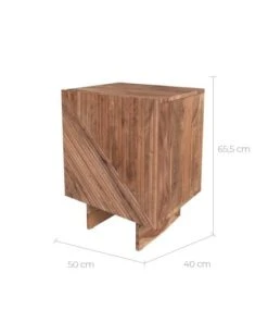 Rendez Vous Déco Table De Chevet En Bois D'acacia 11 Rendez Vous Déco Table De Chevet En Bois D'acacia -Boutique Maisons du Monde table de chevet en bois d acacia 3