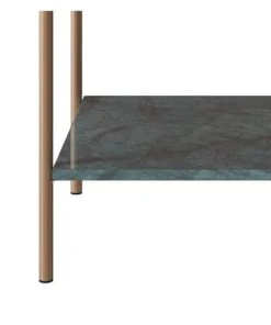 Rendez Vous Déco Table De Chevet En Bois De Manguier Et Marbre Vert -Boutique Maisons du Monde table de chevet en bois de manguier et marbre vert 4