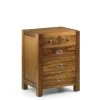 MOYCOR Table De Chevet En Bois De Mindi Marron L50