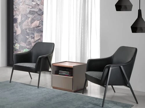 Angel Cerda Table De Chevet En Bois De Noyer 4 Angel Cerda Table De Chevet En Bois De Noyer – Image 2