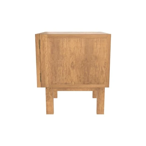 Rendez Vous Déco Table De Chevet En Bois De Teck, 1 Porte 7 Rendez Vous Déco Table De Chevet En Bois De Teck, 1 Porte – Image 5