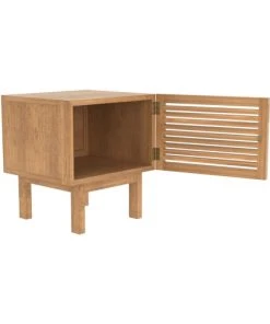 Rendez Vous Déco Table De Chevet En Bois De Teck, 1 Porte 13 Rendez Vous Déco Table De Chevet En Bois De Teck, 1 Porte -Boutique Maisons du Monde table de chevet en bois de teck 1 porte 4