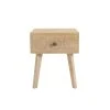 Rendez Vous Déco Table De Chevet En Bois Gravé 1 Tiroir -Boutique Maisons du Monde table de chevet en bois grave 1 tiroir