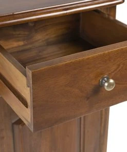 MOYCOR Table De Chevet En Bois Marron 7 MOYCOR Table De Chevet En Bois Marron -Boutique Maisons du Monde table de chevet en bois marron 5