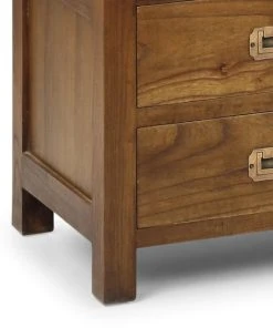 MOYCOR Table De Chevet En Bois Marron L50 -Boutique Maisons du Monde table de chevet en bois marron l50 2