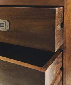 MOYCOR Table De Chevet En Bois Marron L50 -Boutique Maisons du Monde table de chevet en bois marron l50 3