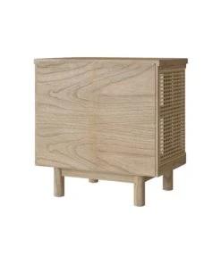 Rendez Vous Déco Table De Chevet En Bois Massif Et Cannage -Boutique Maisons du Monde table de chevet en bois massif et cannage 4