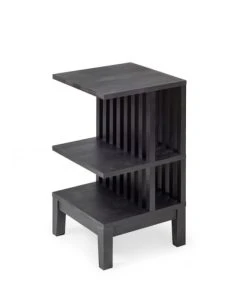 WOODEK Table De Chevet En Bouleau Noir Huilé -Boutique Maisons du Monde table de chevet en bouleau noir huile 3