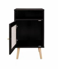 Alice's Garden Table De Chevet En Cannage Noir 12 Alice's Garden Table De Chevet En Cannage Noir -Boutique Maisons du Monde table de chevet en cannage noir 4