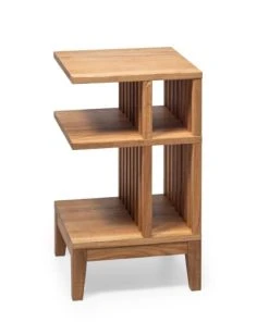 WOODEK Table De Chevet En Chêne Massif Huilé -Boutique Maisons du Monde table de chevet en chene massif huile 2