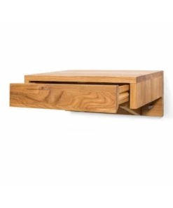 WOODEK Table De Chevet En Chêne Massif Huilé 10 WOODEK Table De Chevet En Chêne Massif Huilé -Boutique Maisons du Monde table de chevet en chene massif huile 5