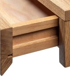 WOODEK Table De Chevet En Chêne Massif Huilé 13 WOODEK Table De Chevet En Chêne Massif Huilé -Boutique Maisons du Monde table de chevet en chene massif huile 8