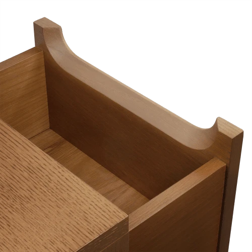 Kulile Table De Chevet En Chene Miel Rose Blush 8 Kulile Table De Chevet En Chene Miel Rose Blush â Image 6